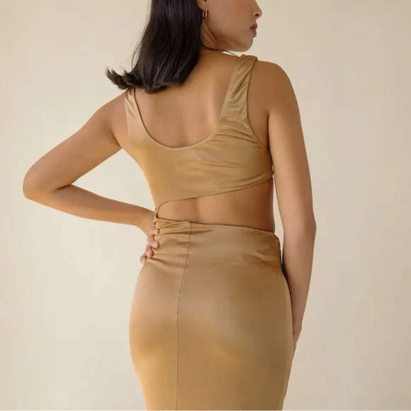 Auteur Marni Dress in Gold